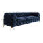  3 seater Chesterfield Sofa with Gold Metal Legs-1489597246