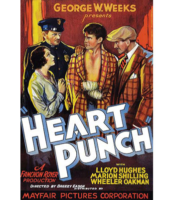 « cardiaque poinçon », affiche rétro