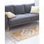 Tapis jaune en laine tissé à plat à la main Shriver Southwestern-71813625