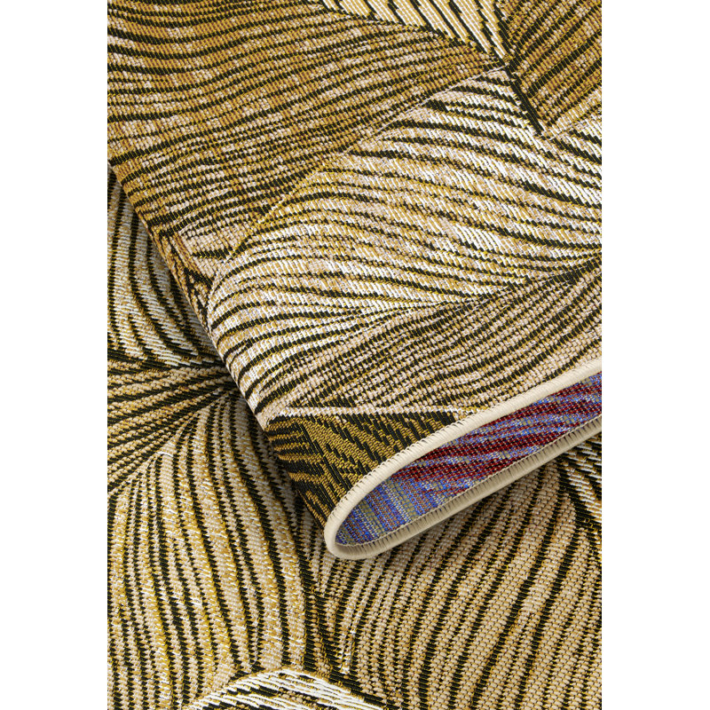 Hand Loomed Wool Rug in Beige, Rectangular 160 x 235cm