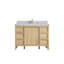 Chêne Elizabeth X P 22 po D Meuble-lavabo simple avec 2 po-109589261
