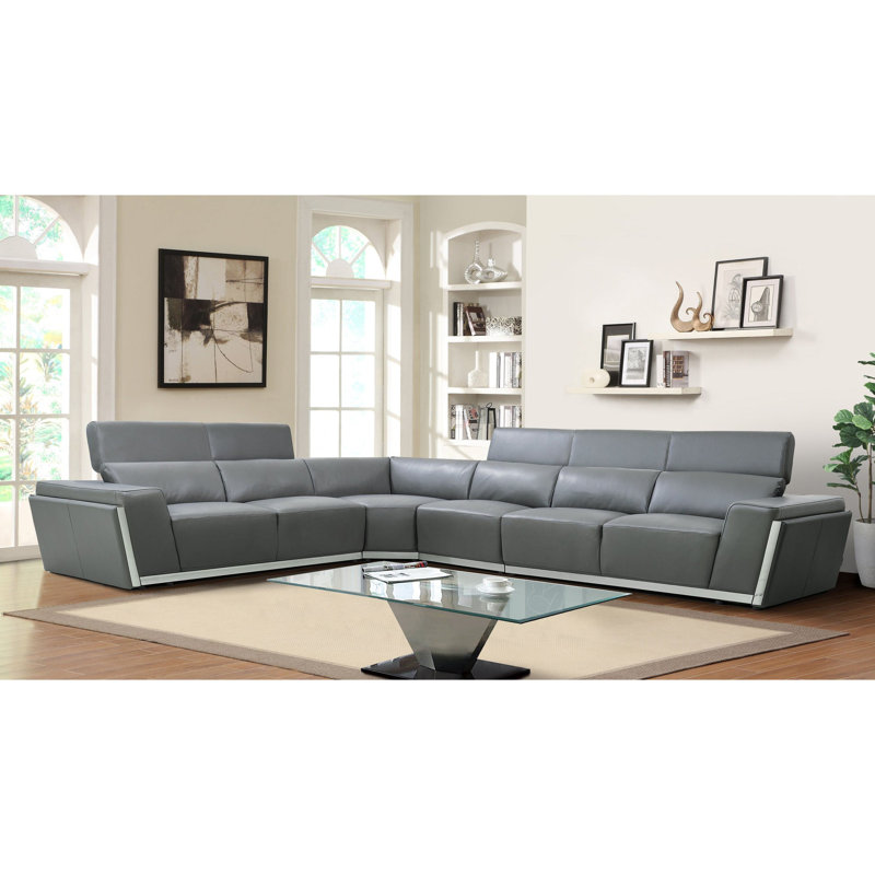 Domo Grey 3-Piece Sectional
