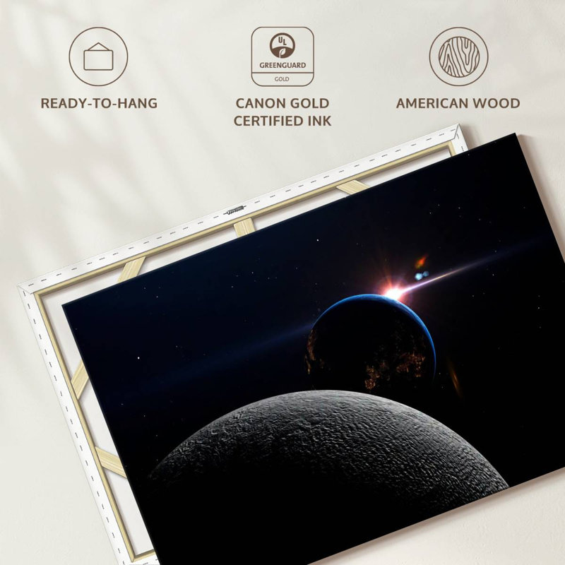 Oberle Lunar Eclipse, 34" H x 51" W
