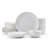 Alexis 18-Piece Porcelain Dinnerware Set-Service For 6
