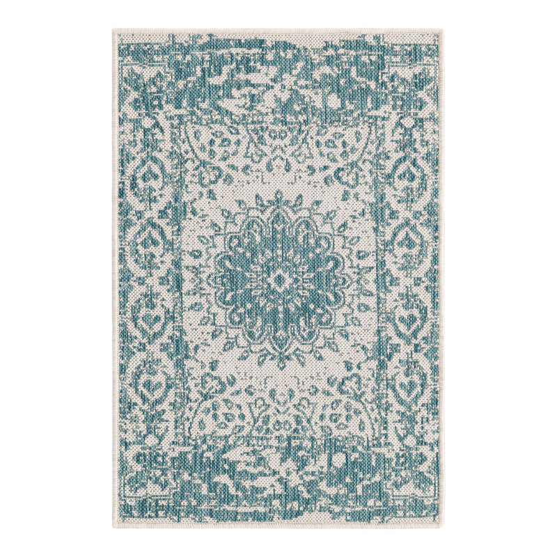 Ornate Lamotte Indoor/Outdoor Area Rug, Rectangle 2' x 3'1"