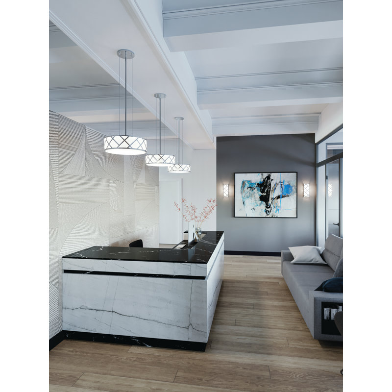 Luminaire suspendu à 3 lumières