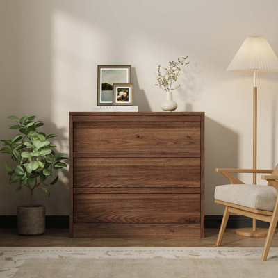 Commode de rangement horizontale autoportante 43,3 po à 5 tiroirs avec plateau en bois pour le salon de la chambre à coucher