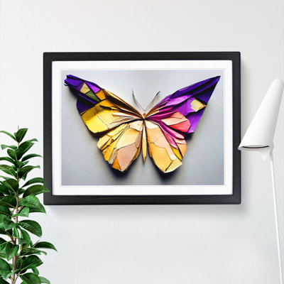Shining Butterfly - Single Picture Frame Print