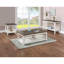 Table de bout de style campagnard brun