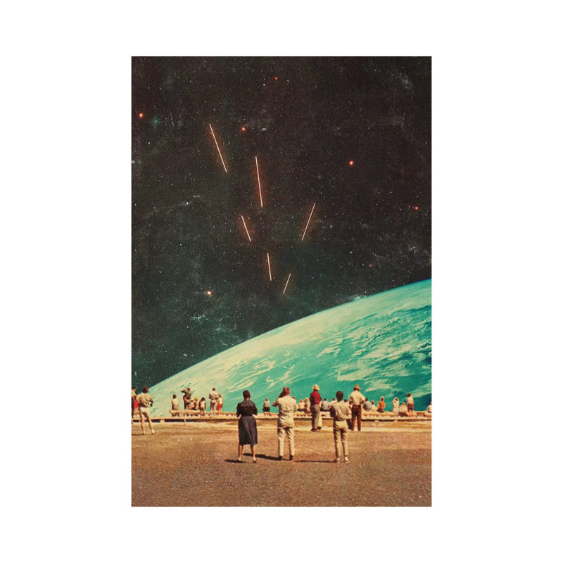 The Others by Frank Moth - Print on Canvas, 30.48cm H x 20.32cm W x 1.91cm D, Wrapped Canvas