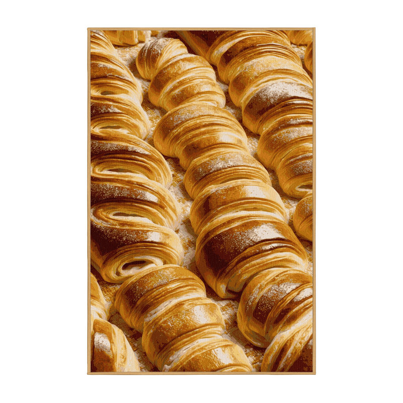  Tapis danois lavable et pâtissier, Rectangulaire 7 pi x 10 pi