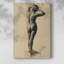 Nu masculin - toile tendue par Gustav Klimt-1952988774