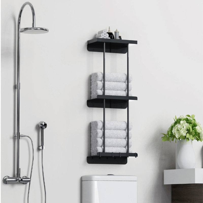 Wall Mounted Required Towel Rack