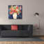  «Floral Beauty 2» par Cheryl Warrick, art mural sur toile, 37 po x 37 po-1597872673