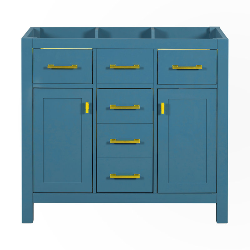 Armoire décorative, Bleu