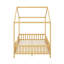 Lit de plancher avec auvent, balustrades et toit-1270994062-1270994060