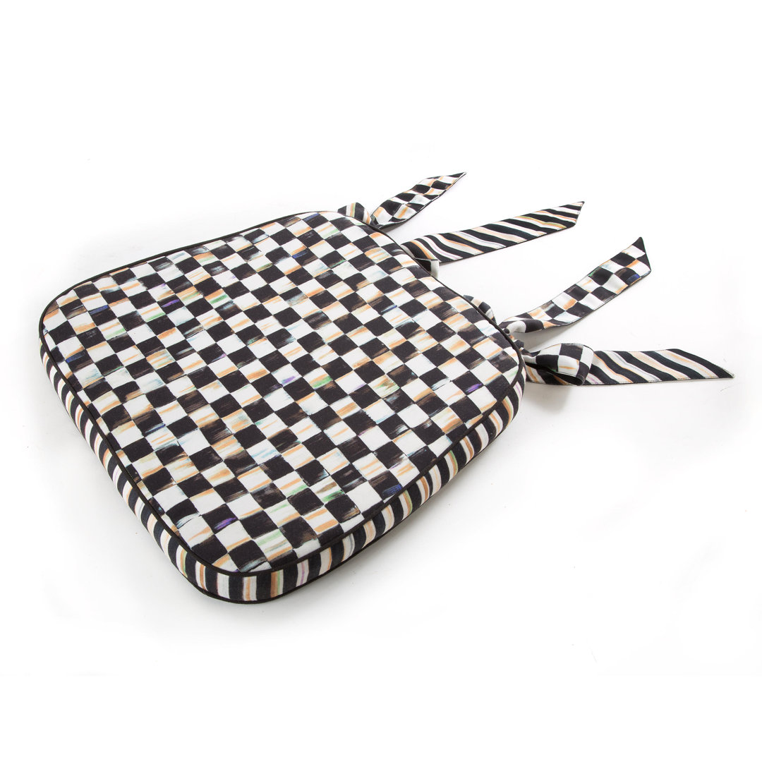 Courtly Check® Chair Seat Cushion MacKenzie-Childs