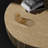 35" & 31" Round Handcrafted Coffee Table – Solid Wood Fluted Design-2093378322-2083903405