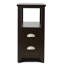 Table de chevet 2 tiroirs en espresso-184069767