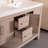 Akosh 60'' Double Bathroom Vanity with Acrylic Top