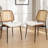 Shrihan Upholstered Rattan Dining Chairs-731431961