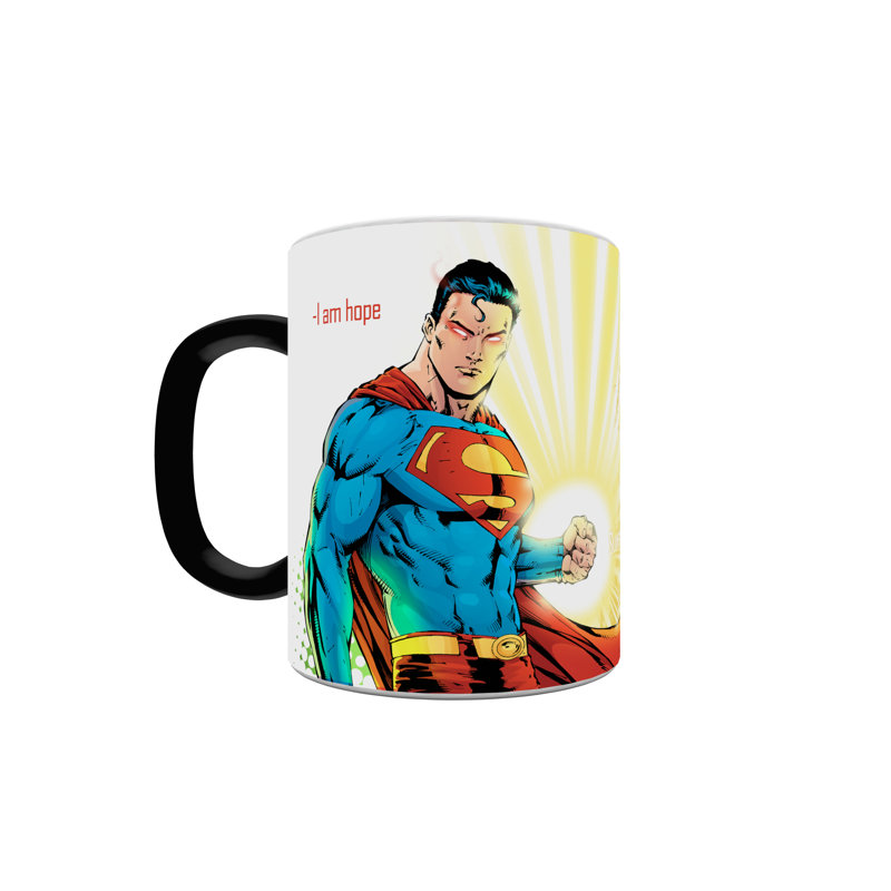 DC Comics Justice League Superman Morphing Mugs Heat-Changing Drinkware - 11oz