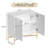 2 Door White Locker Accent Cabinet-971946308