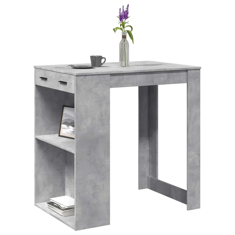 51-9 Dining Table, Concrete grey