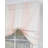 RLF Home Faded Stripe Butterfly Valance