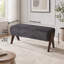 Banc Modern Modern Chenille, crème-299587817