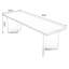 Bureau rectangulaire brun en bois massif-108516519