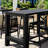 4 - Person Patio Dining Set with Extendable Square Table-70982839