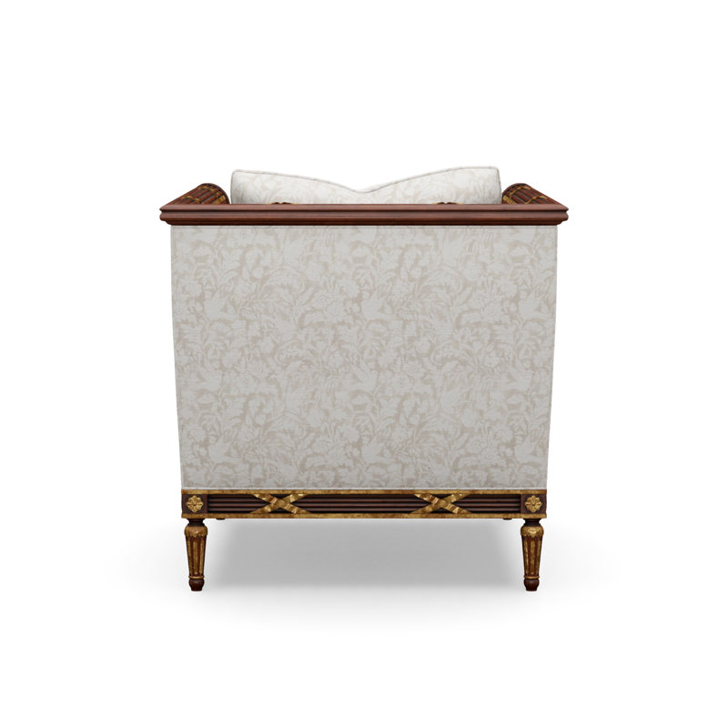 The Regent's Visit  Accent Chair, Everly Linen