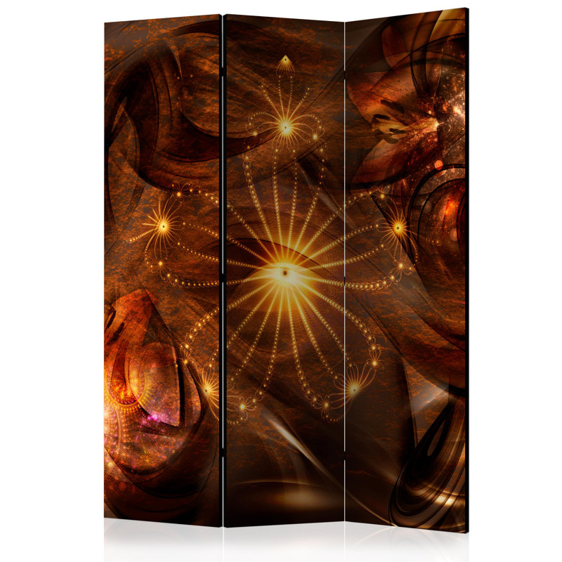 Gulliver 172cm H Solid Wood Folding Room Divider, 3
