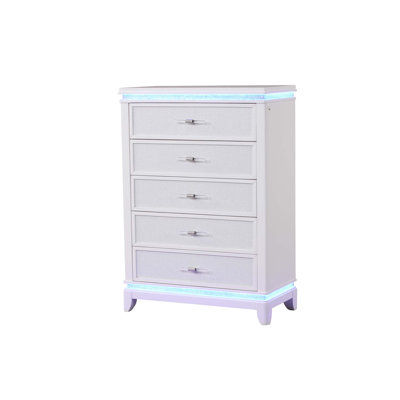 Chest in Milky White