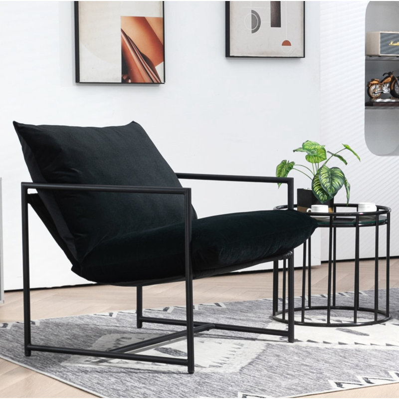 Velours Marshall avec assise profonde, Noir