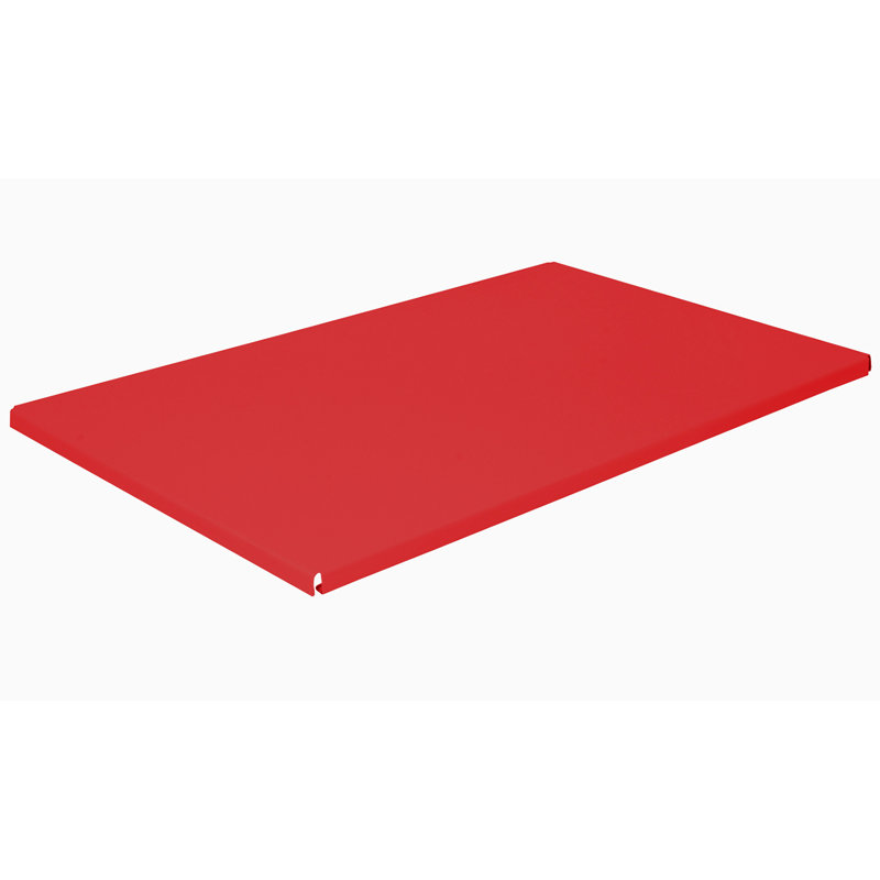 Tablette supplémentaire Lee, H 1 po x l 30 po x P 18 po, Rouge