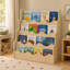 Étagère à livres festonnée à 4 niveaux pour enfants, étagère Montessori pour tout-petits, idéale pour la chambre d'enfant, la salle de jeux et la salle de classe.-94279716