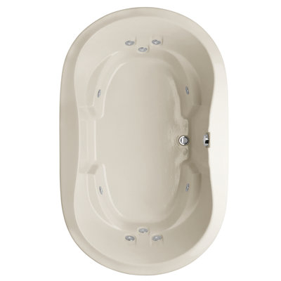 Savannah 66'' x 44'' Whirlpool Acrylic Bathtub