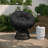 Tarquin Swivel Patio Papasan Chair with Cushion-565993413-565993409