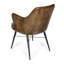 47cm H Genuine Leather Upholstered Dining Chair-640139500