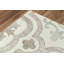 Tapis géométrique ivoire / beige touffeté à la main-478062436