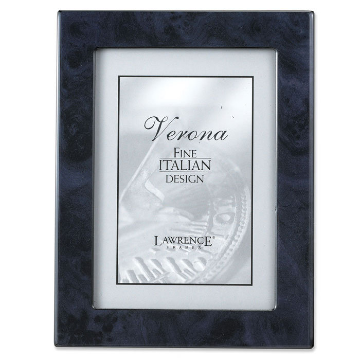 Wood Matte Picture Frame, 8" x 10", Navy Blue
