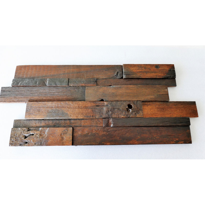 Harald 30 cm x 30 cm Wood Look Tile in Brown