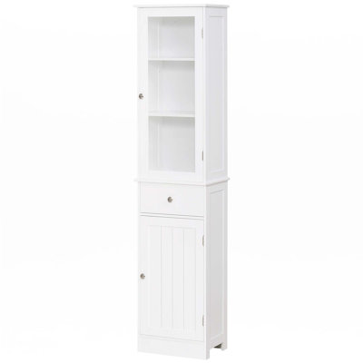 Slim Bathroom Storage Cabinet