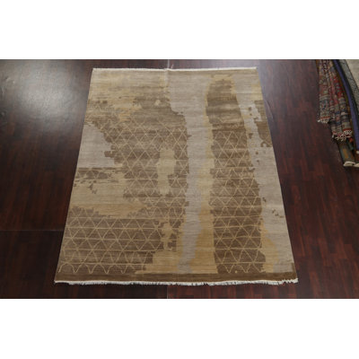 Tapis oriental en laine fait à la main Kelicia 8 x 10