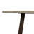 Markham Modern 79" Rectangle Dining Table in Gray Concrete and Dark Gray Oak