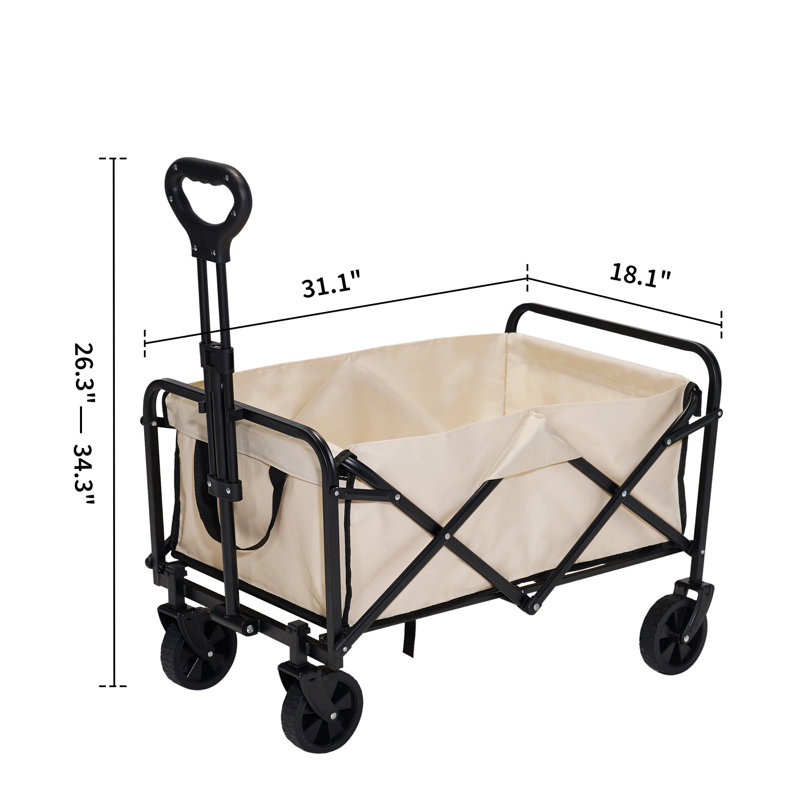Chariot de jardin PortableUtility Wagon