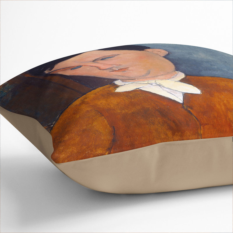 Square Cushion, 40cm H x 40cm W x 15cm D, Stone