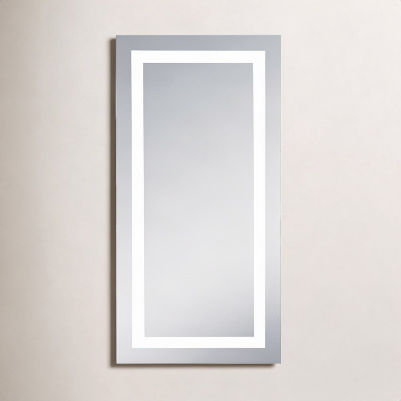 Kenno Flat Wall Mirror, 40" x 20"